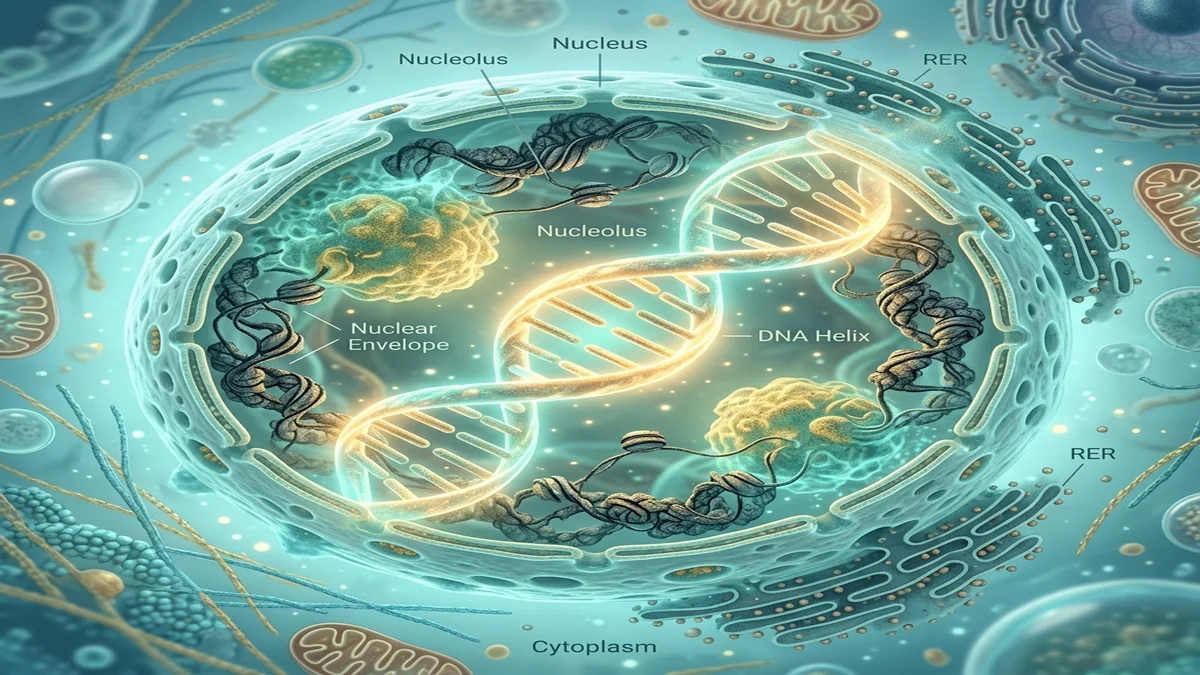 The Science of Cellular Reversal: How to Lower Your Biological Age Clinical illustration representing biological age and cellular rejuvenation pathways