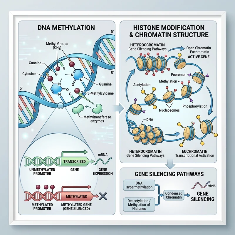 The Science of Cellular Reversal: How to Lower Your Biological Age Epigenetic landscape: DNA methylation and histone modifications regulating cell aging