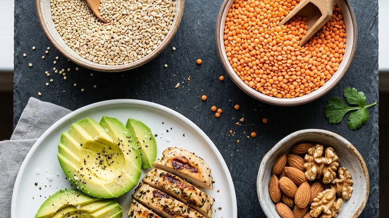 Cardiovascular Nutrition: Clinically Proven Dietary Interventions for Lipid Optimization Glycemic index chart showing glucose curves for refined versus complex whole grain foods.